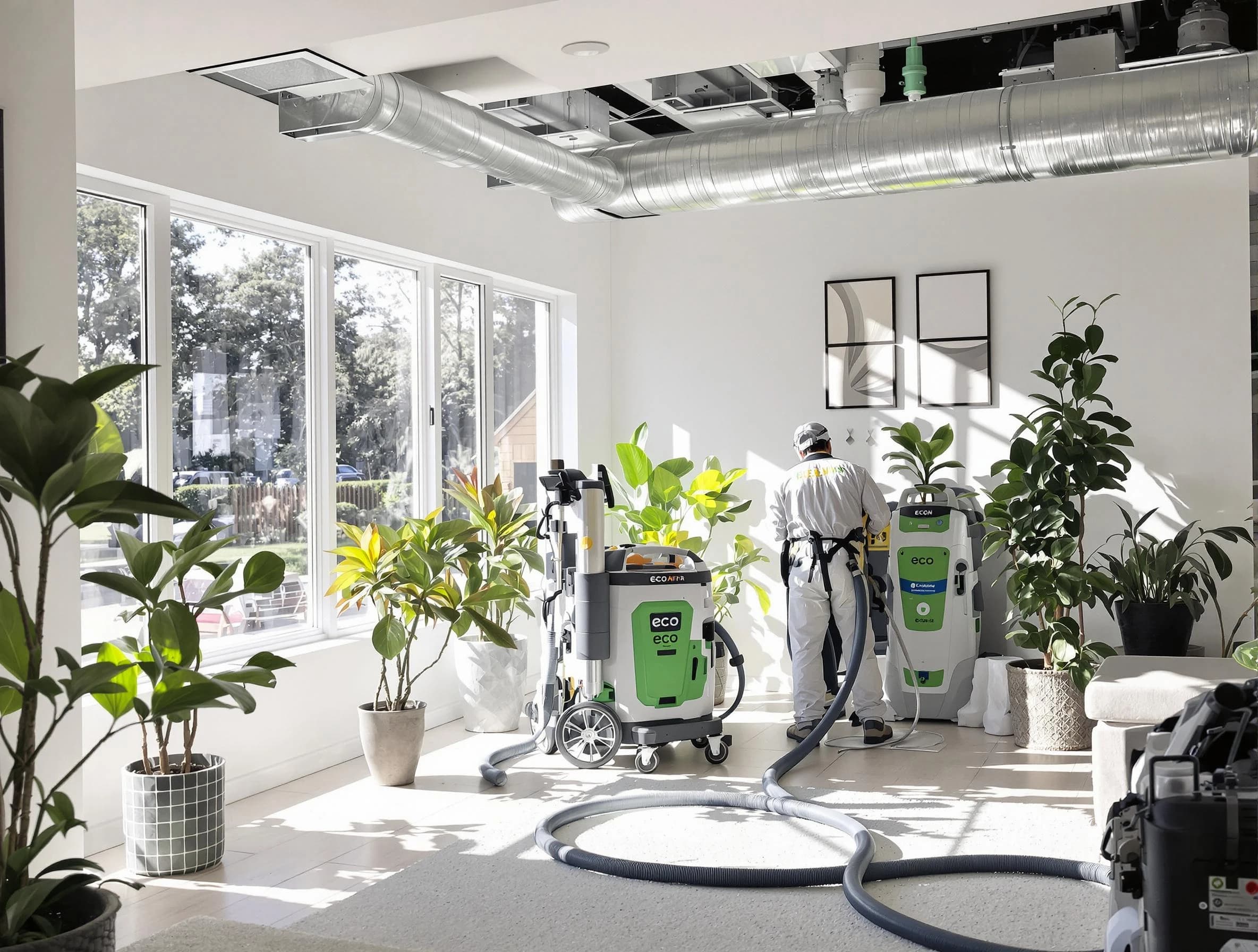 Environmentally-friendly duct cleaning by San Tan Valley Air Duct Cleaning in San Tan Valley