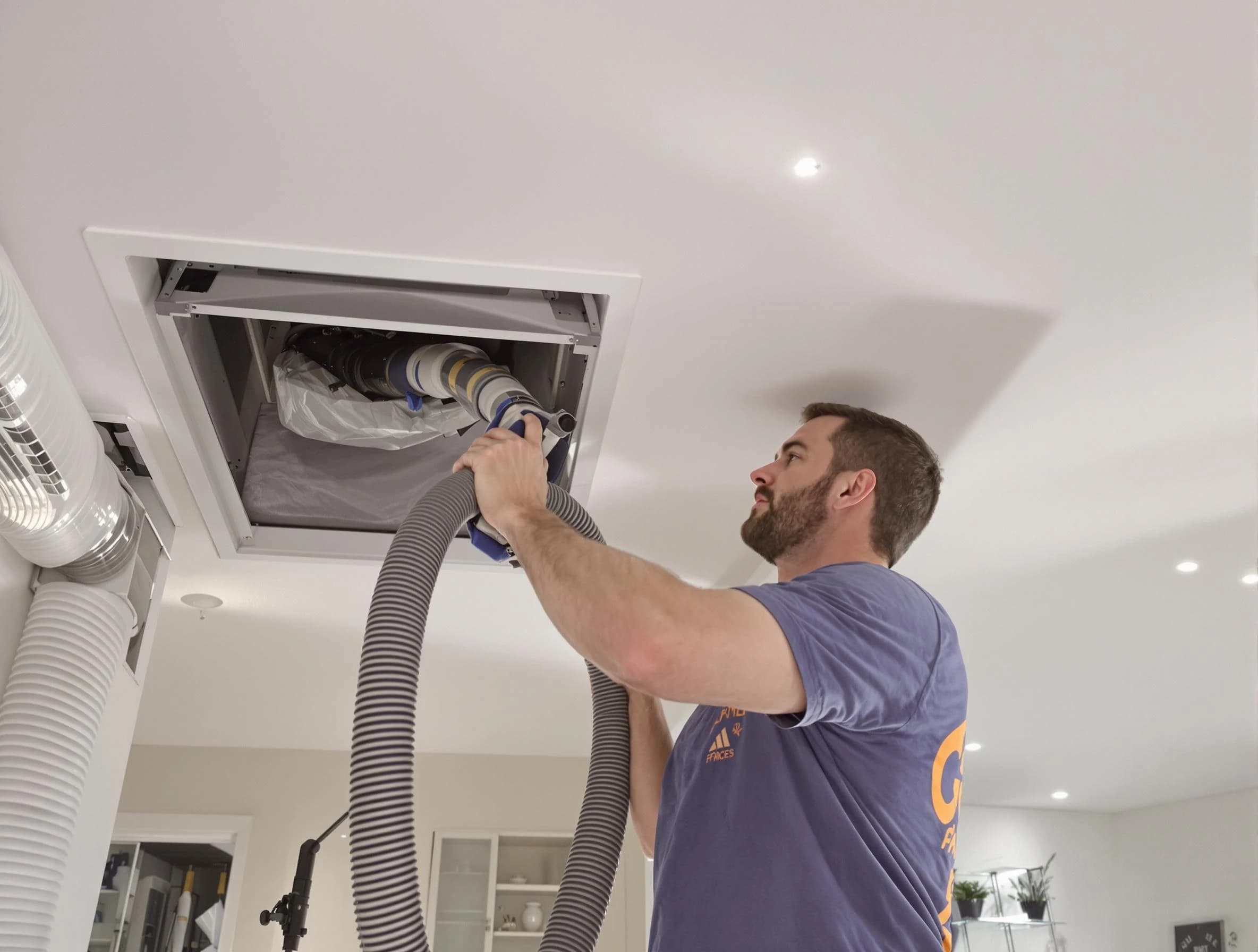 Precision indoor duct cleaning by San Tan Valley Air Duct Cleaning in San Tan Valley