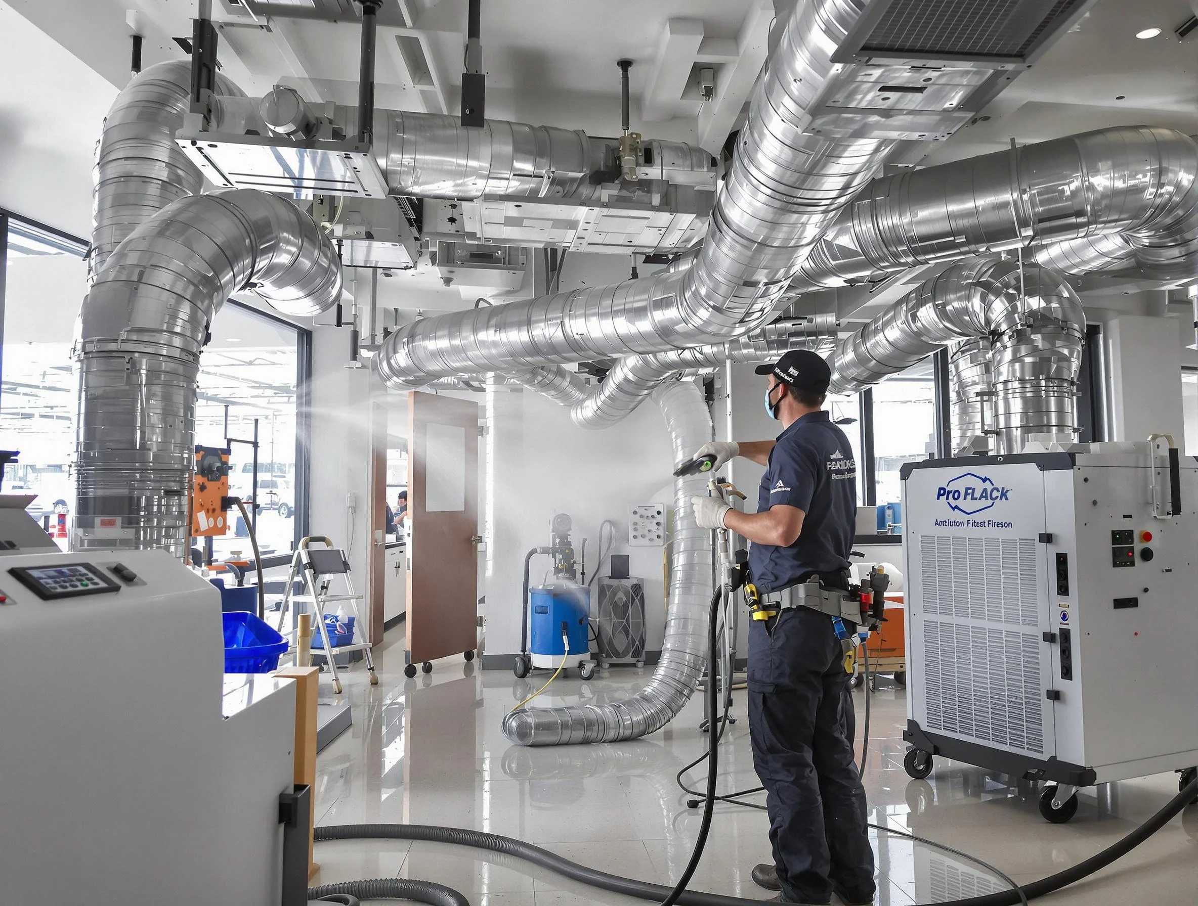 Negative Pressure Air Duct Cleaning in San Tan Valley