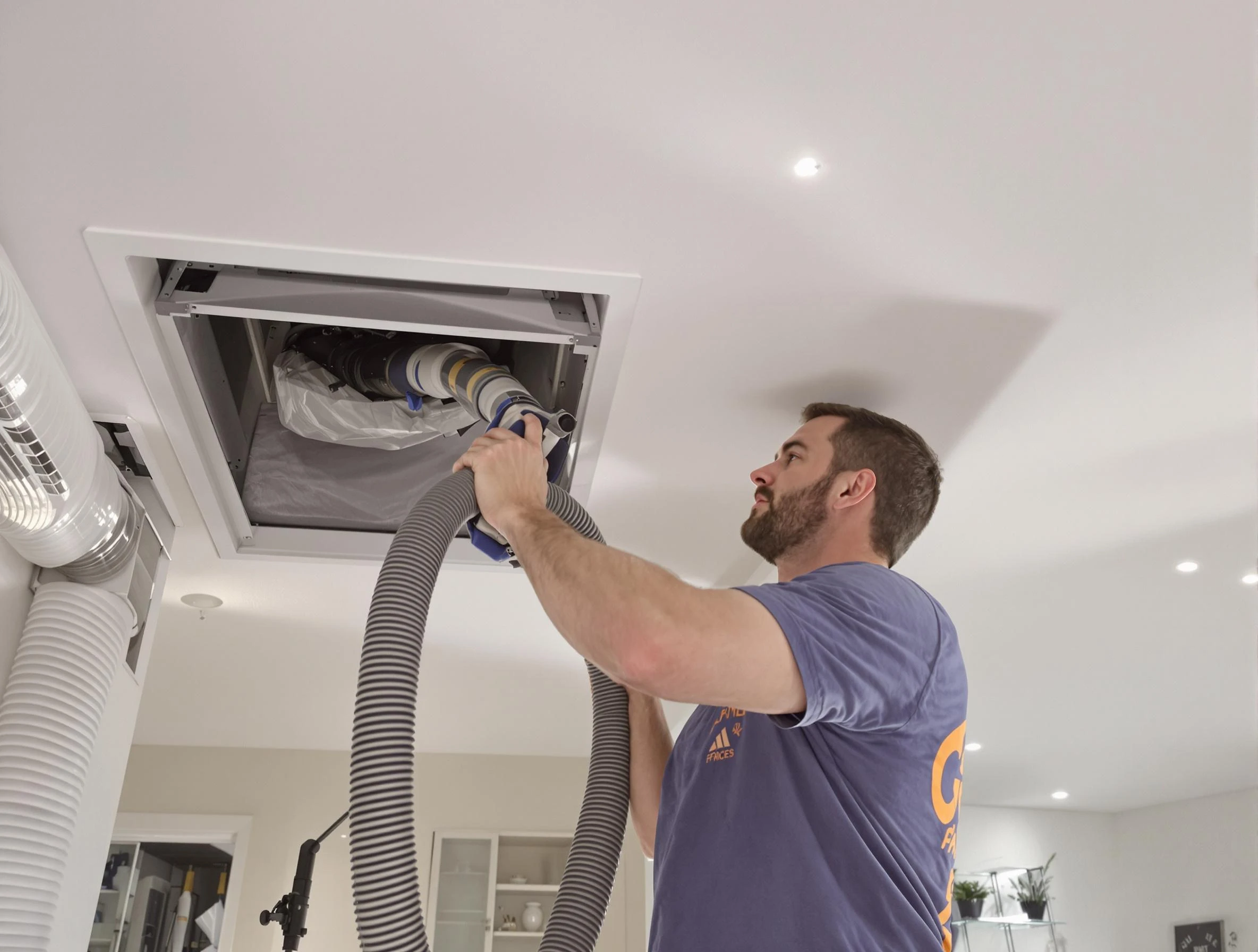 Precision indoor duct cleaning by San Tan Valley Air Duct Cleaning in San Tan Valley